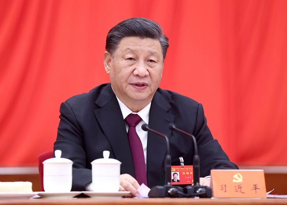 中国共产党第十九届中央委员会第六次全体会议在北京举行习近平作重要讲话